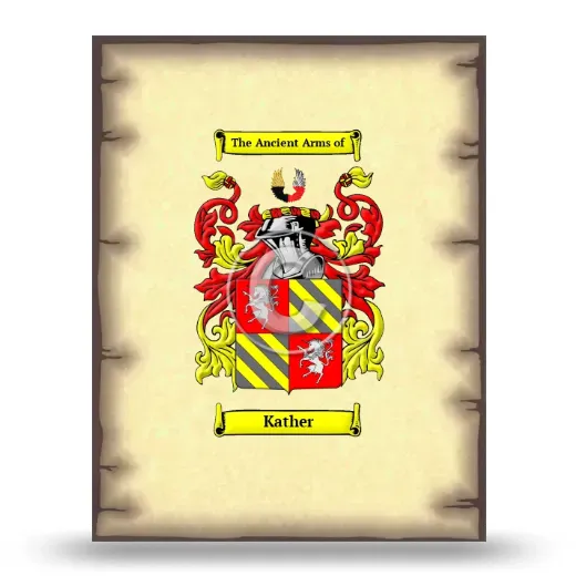 Kather Coat of Arms Print
