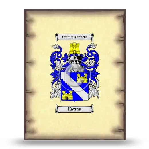 Kattau Coat of Arms Print