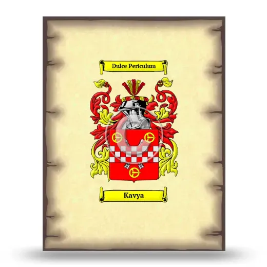 Kavya Coat of Arms Print