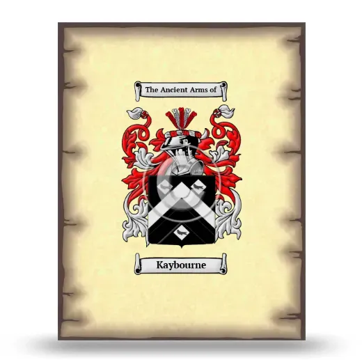 Kaybourne Coat of Arms Print