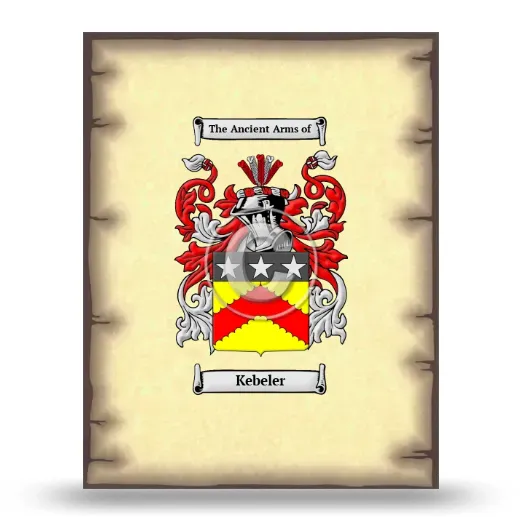 Kebeler Coat of Arms Print