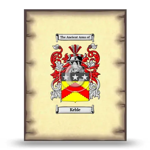 Keble Coat of Arms Print