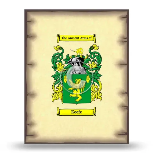 Keefe Coat of Arms Print