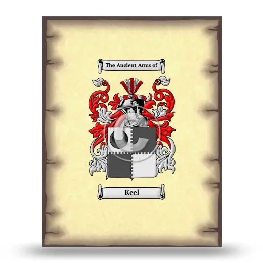 Keel Coat of Arms Print
