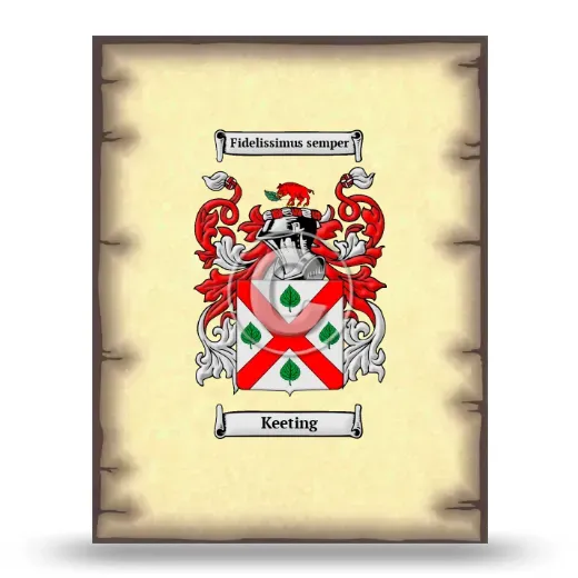 Keeting Coat of Arms Print