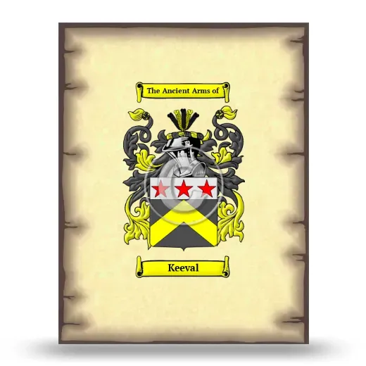 Keeval Coat of Arms Print