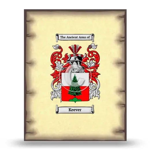 Keever Coat of Arms Print