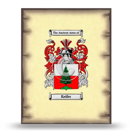 Keifer Coat of Arms Print