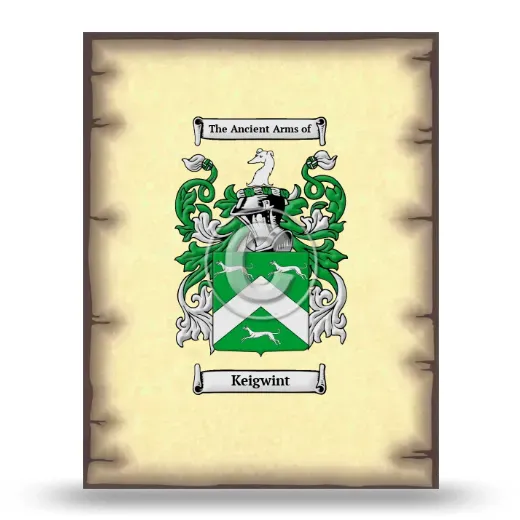 Keigwint Coat of Arms Print