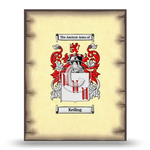 Keiling Coat of Arms Print