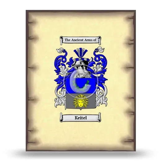 Keitel Coat of Arms Print