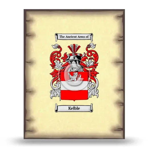 Kelble Coat of Arms Print