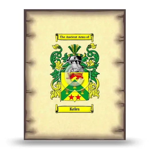Keles Coat of Arms Print