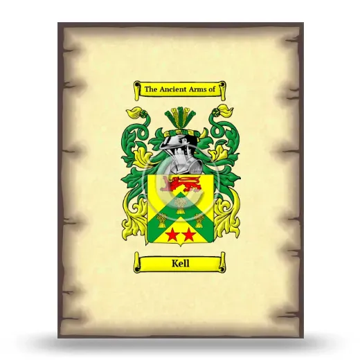 Kell Coat of Arms Print