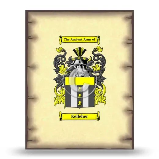 Kelleher Coat of Arms Print