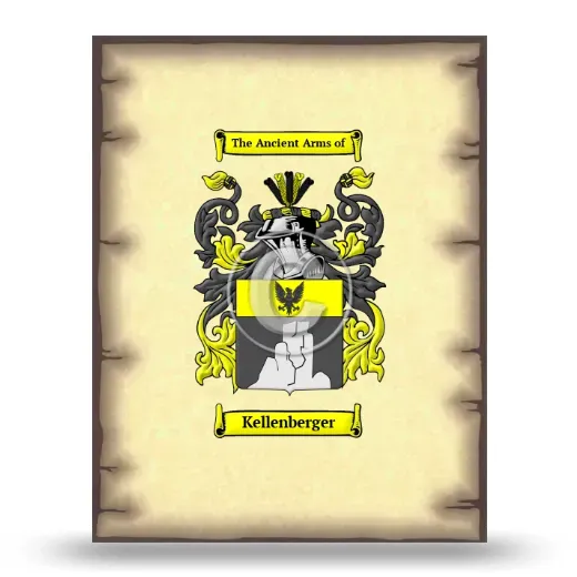 Kellenberger Coat of Arms Print