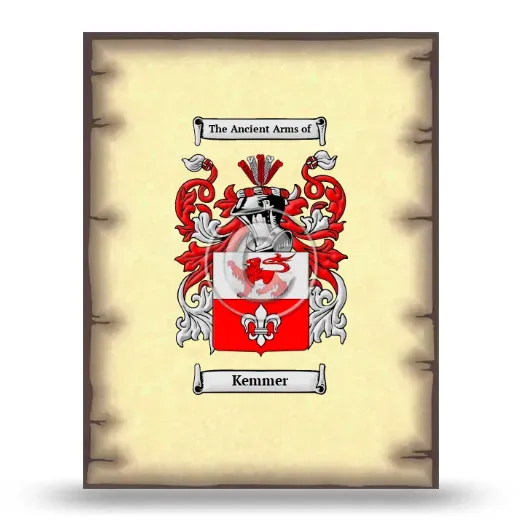 Kemmer Coat of Arms Print