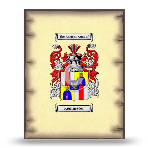 Kemmeter Coat of Arms Print
