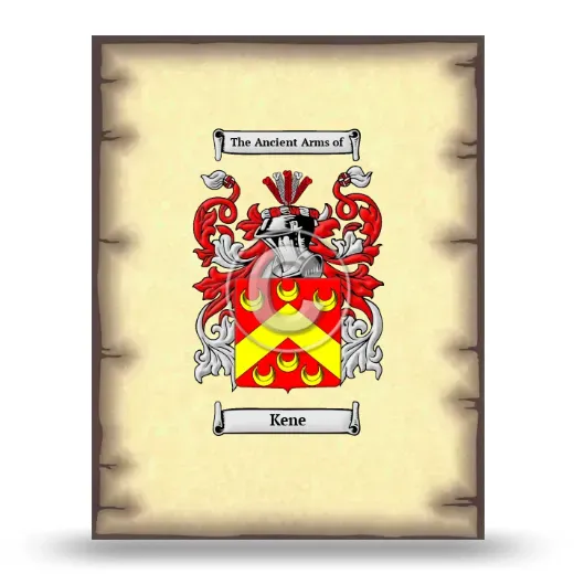 Kene Coat of Arms Print