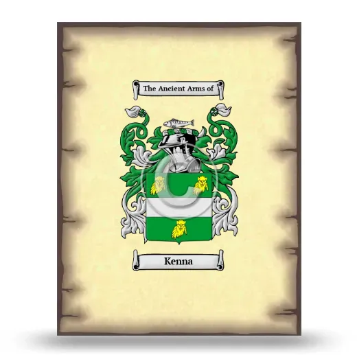 Kenna Coat of Arms Print
