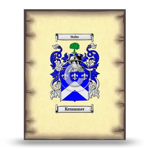 Kennamer Coat of Arms Print