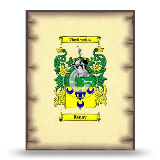 Kenny Coat of Arms Print