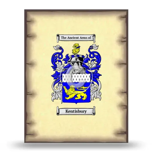 Kentisbury Coat of Arms Print
