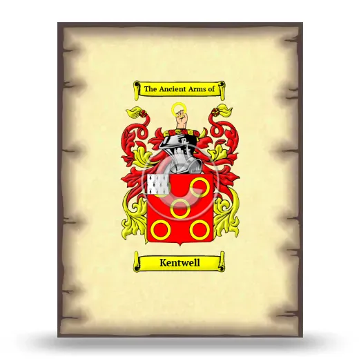 Kentwell Coat of Arms Print