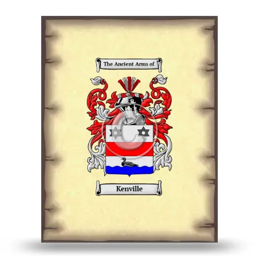 Kenville Coat of Arms Print