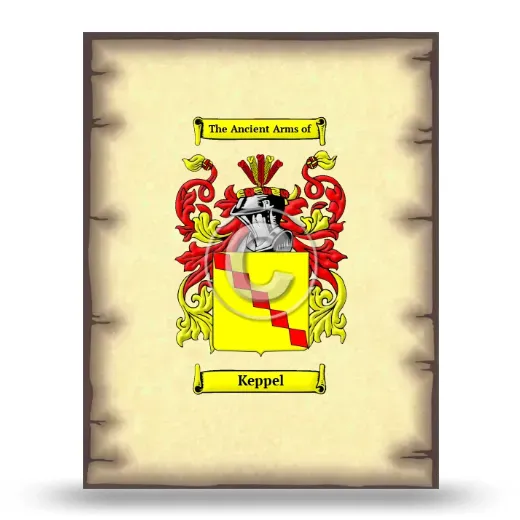 Keppel Coat of Arms Print
