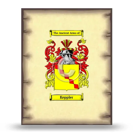 Keppler Coat of Arms Print