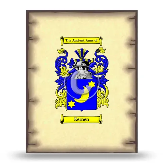 Kernen Coat of Arms Print