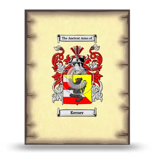 Kerner Coat of Arms Print