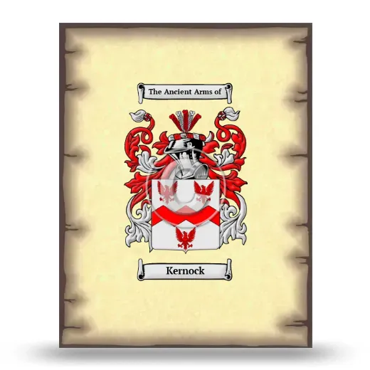 Kernock Coat of Arms Print