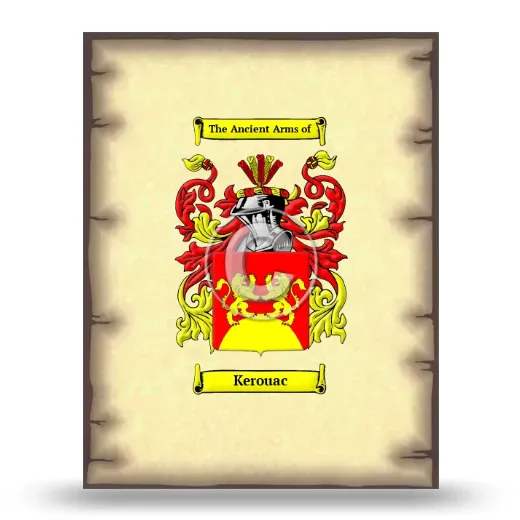 Kerouac Coat of Arms Print