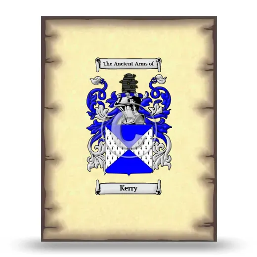 Kerry Coat of Arms Print