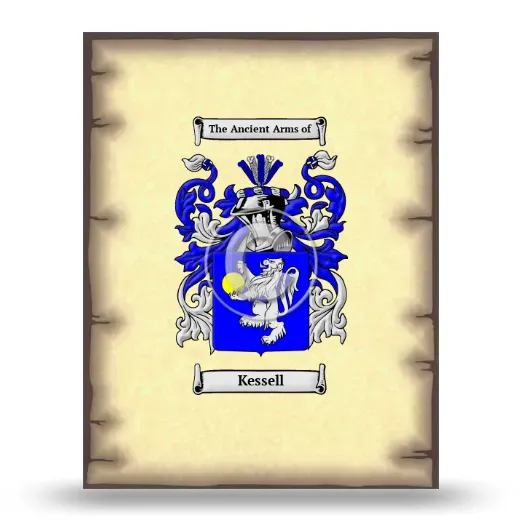 Kessell Coat of Arms Print