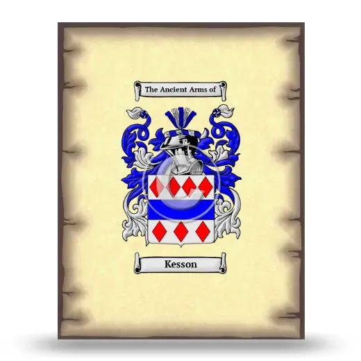 Kesson Coat of Arms Print