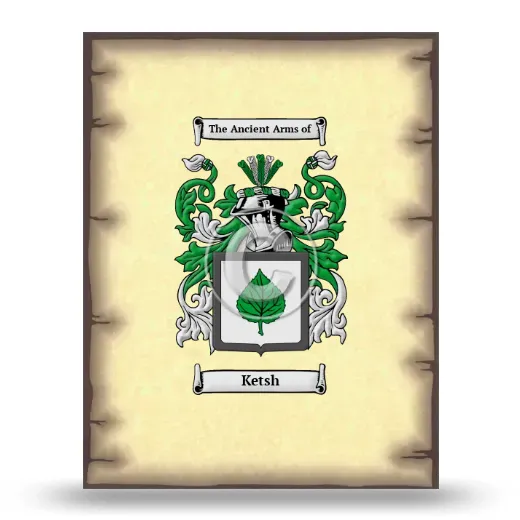 Ketsh Coat of Arms Print