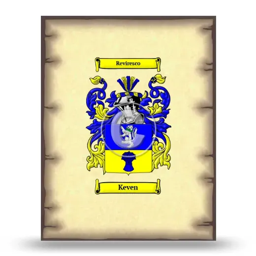 Keven Coat of Arms Print