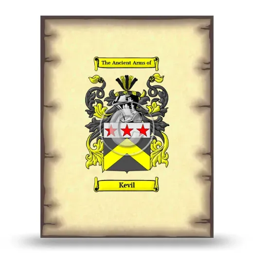 Kevil Coat of Arms Print