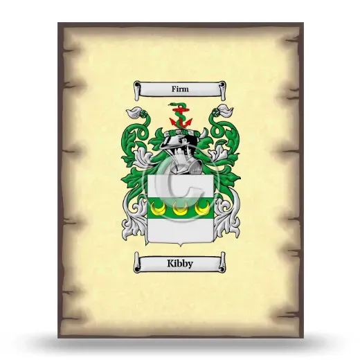 Kibby Coat of Arms Print