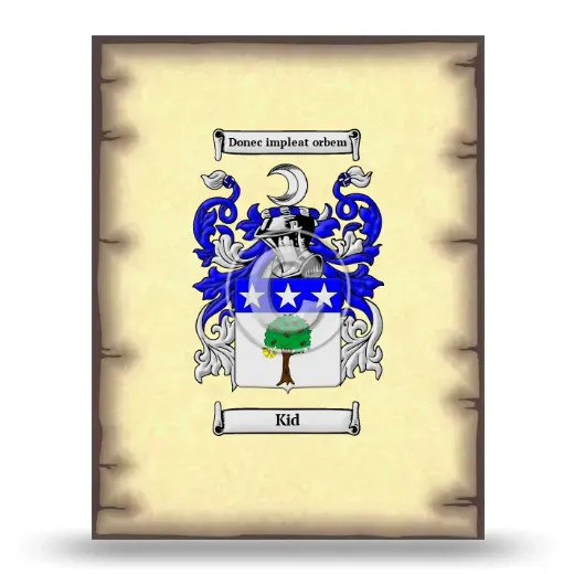 Kid Coat of Arms Print