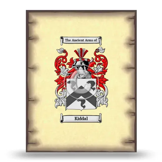 Kiddal Coat of Arms Print