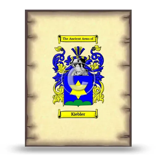 Kiebler Coat of Arms Print
