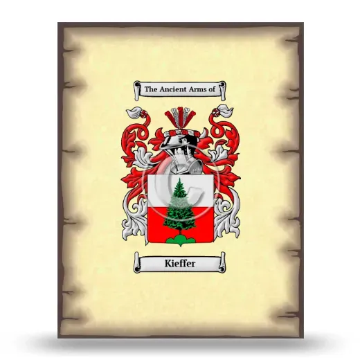 Kieffer Coat of Arms Print