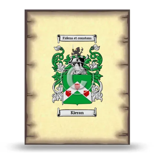 Kieran Coat of Arms Print