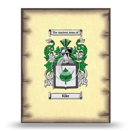 Kike Coat of Arms Print