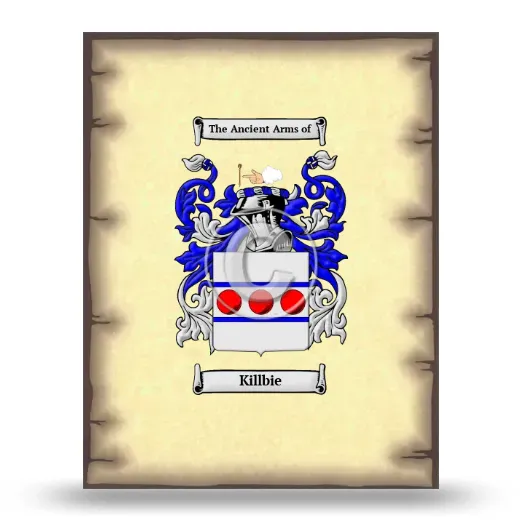 Killbie Coat of Arms Print