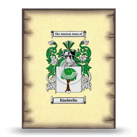Kimberlin Coat of Arms Print